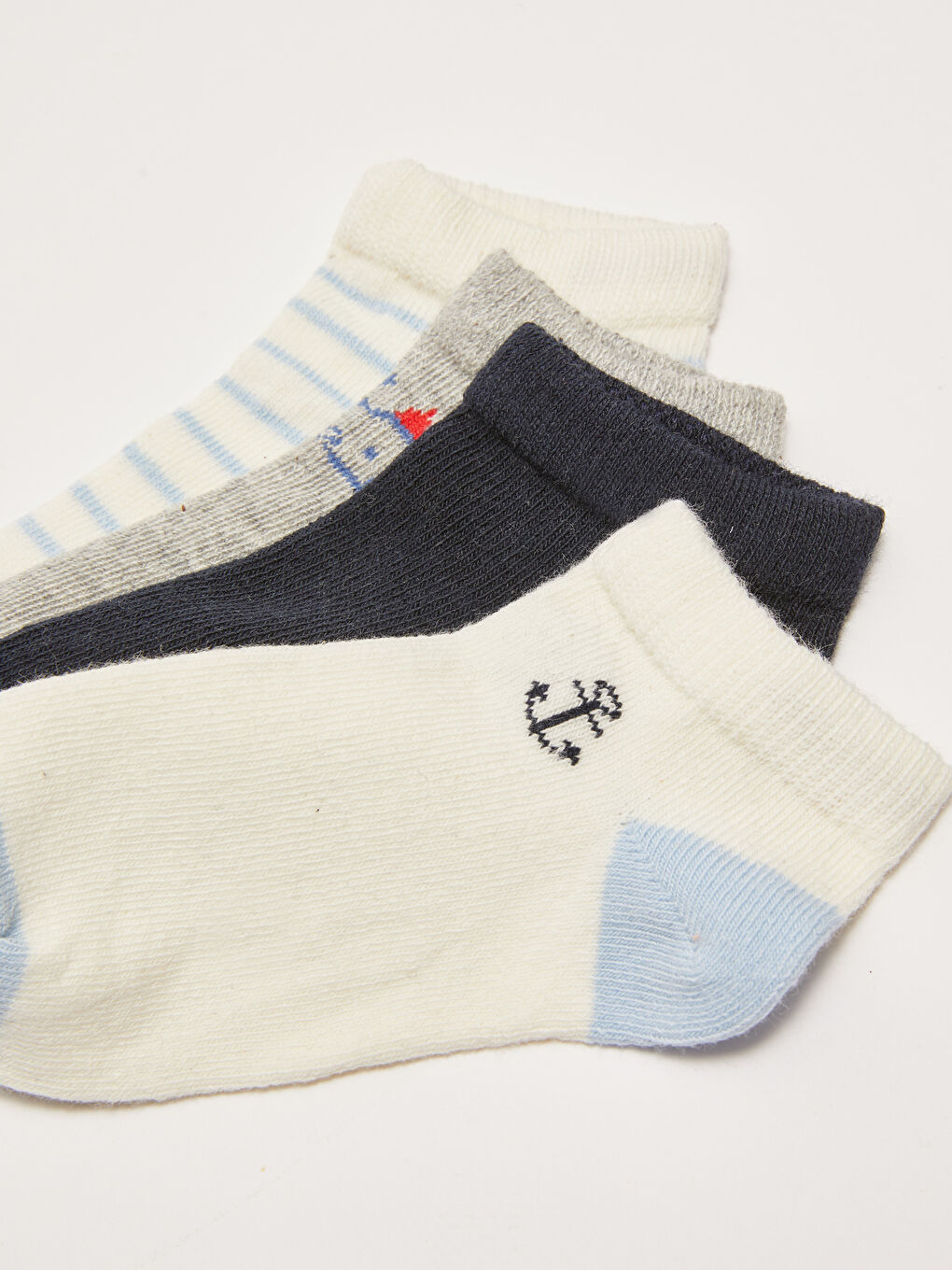 Lot de 4 paires de socquettes bébé garçon-1