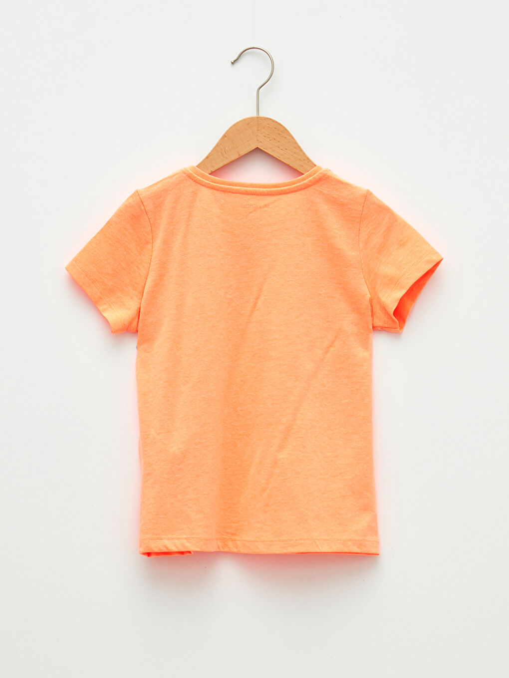 LCW Kids Crew Neck Basic Short Sleeve Cotton Girls T-Shirt -S21269Z4-PC6