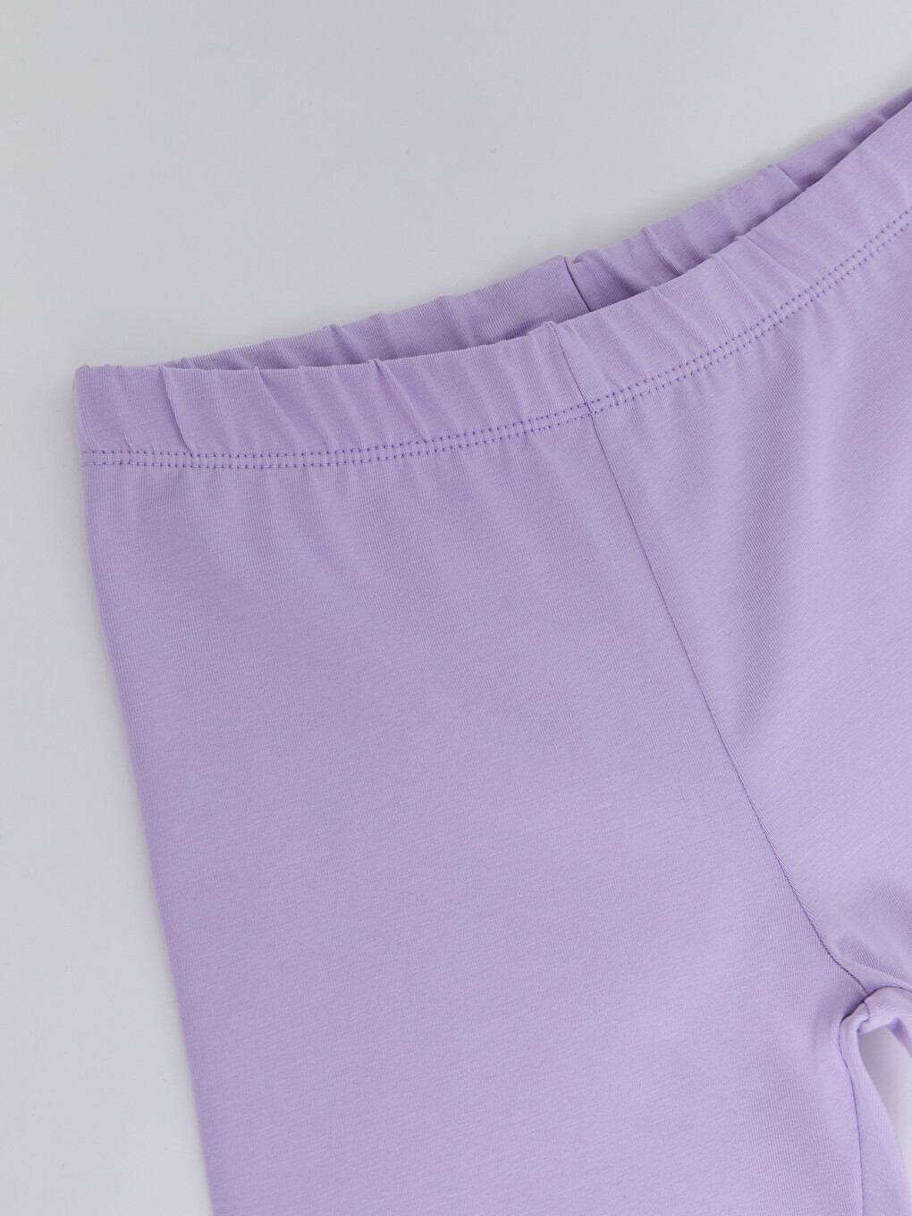 Collants Fille Basique En Coton À Taille Élastiquée-1