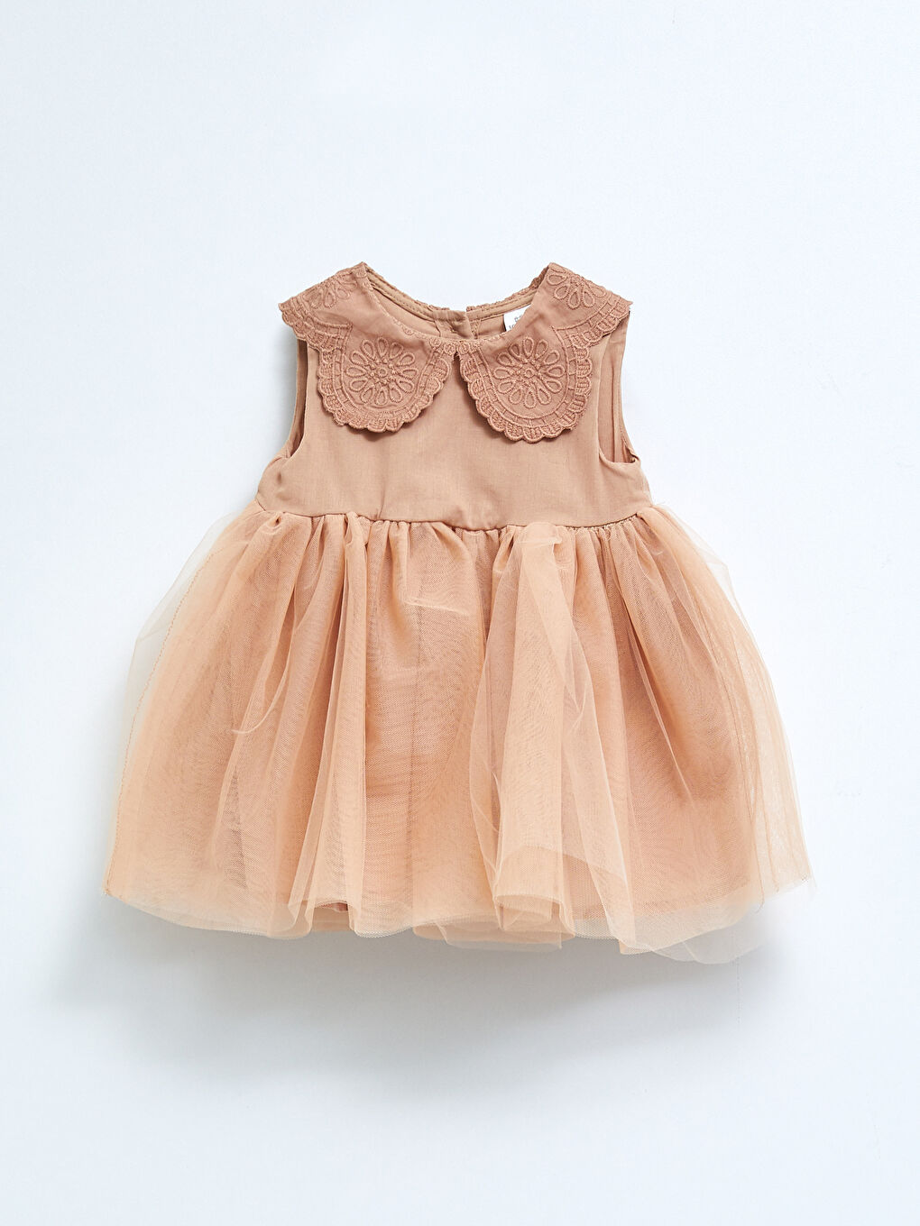 Baby Neck Tulle Skirt Baby Girl Dress