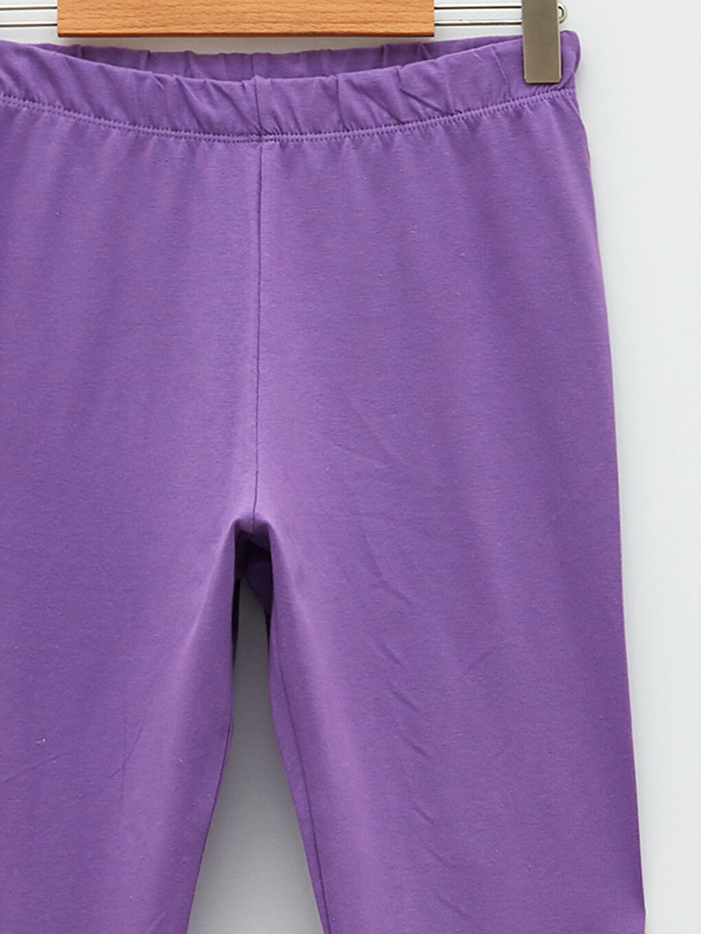 Elastic Waist Basic Cotton Girl Long Leggings -S21302Z4-GRL