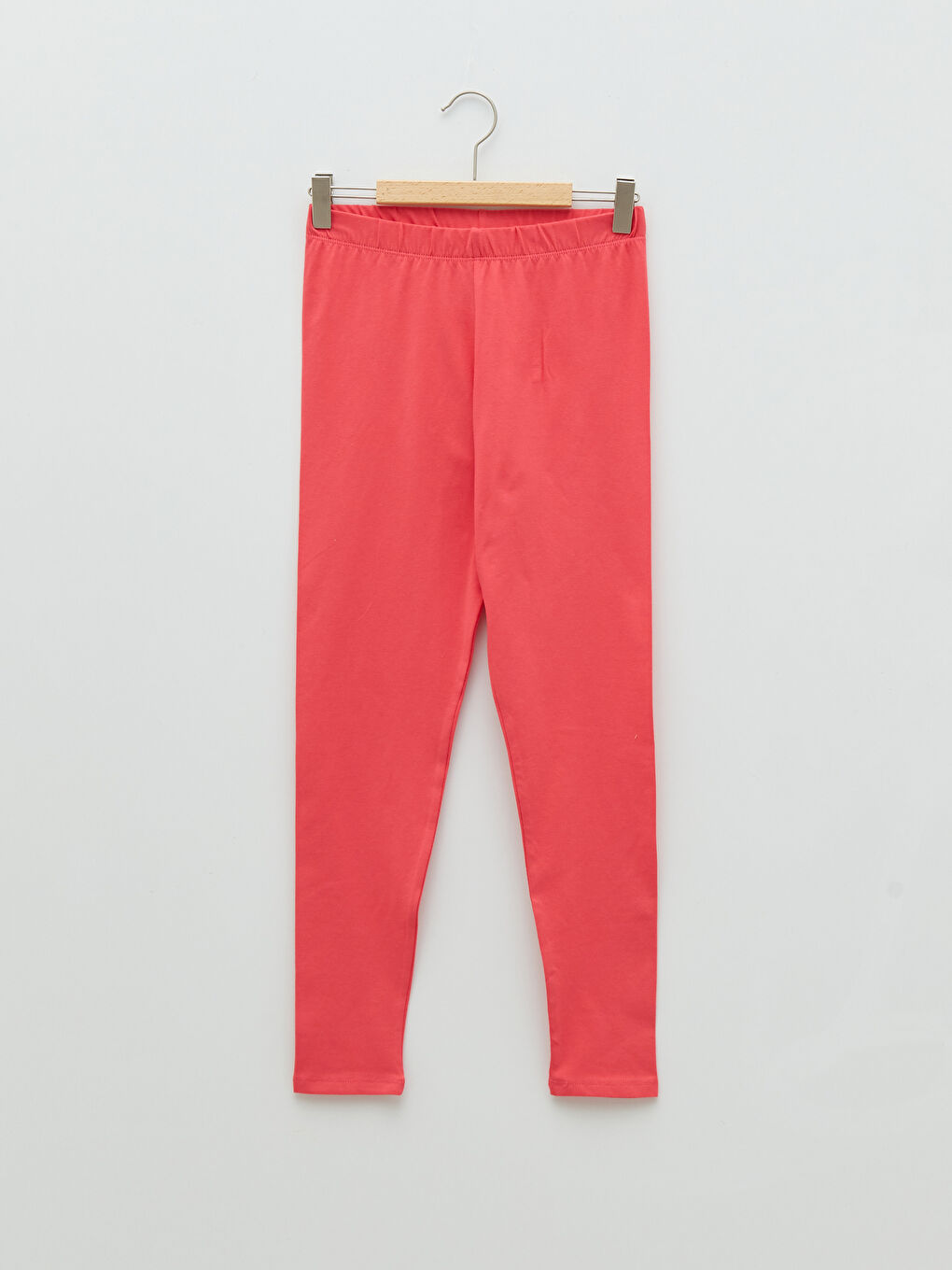 خصر مطاطي ليجن قطن أساسي طويل للبنات