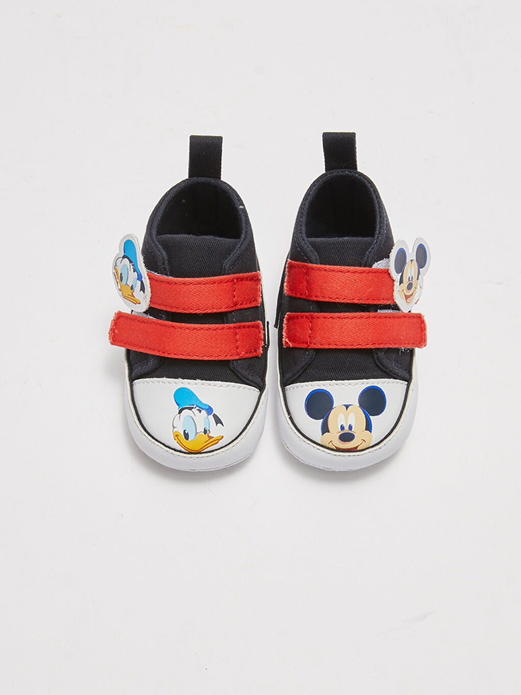 LCW STEPS Mickey Mouse Licensed Velcro Closure Baby Boy Pre-Toddler Shoes -S21333Z1-RFF