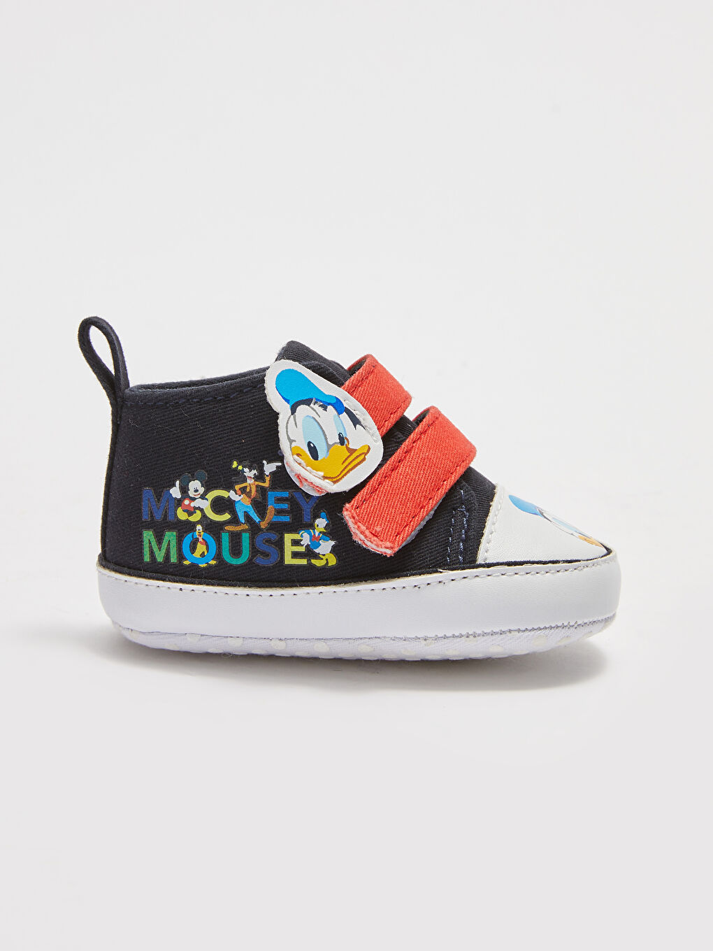 LCW STEPS Mickey Mouse Licensed Velcro Closure Baby Boy Pre-Toddler Shoes -S21333Z1-RFF
