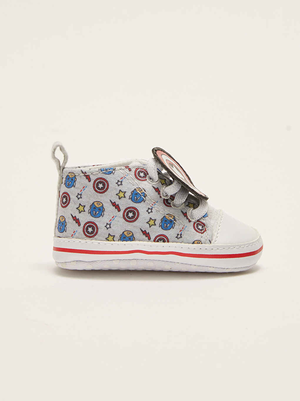 Marvel Licensed Patch Detail Baby Boy Pre-Toddler Shoes-1