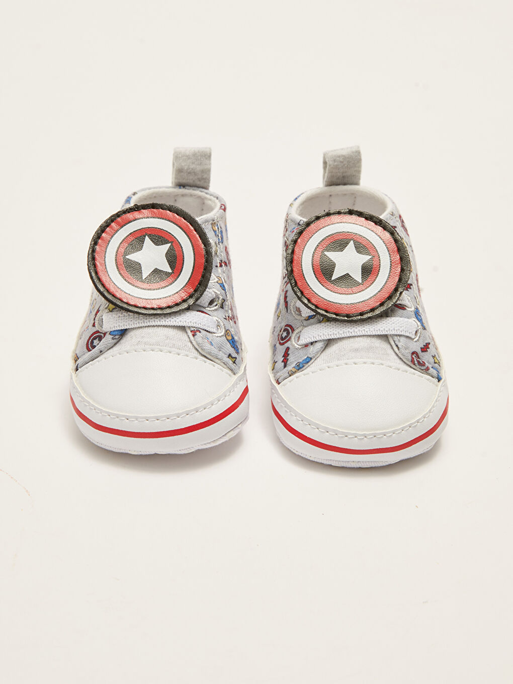 Marvel Licensed Patch Detail Baby Boy Pre-Toddler Shoes-2