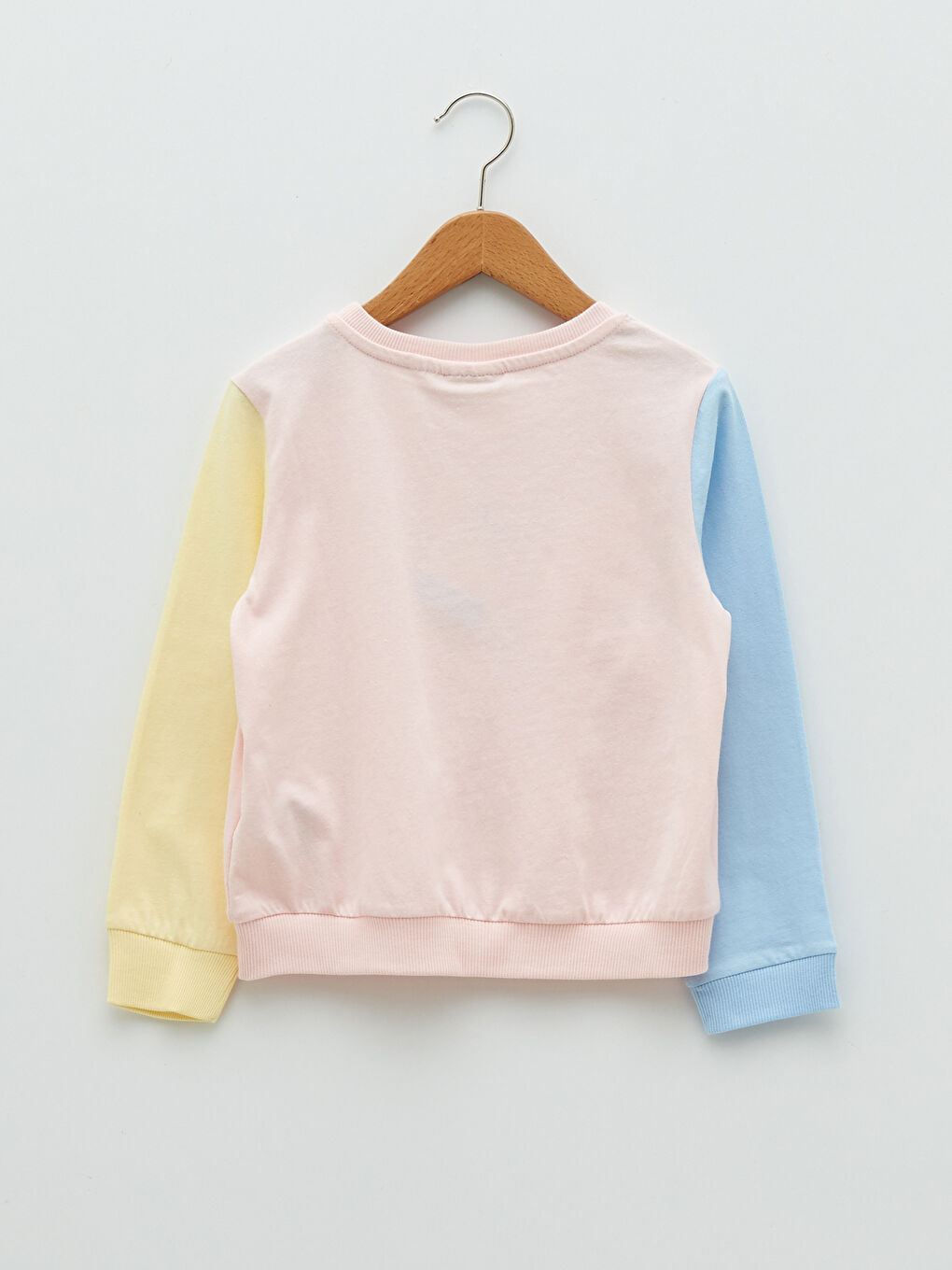 Rundhalsausschnitt Tweety Bedrucktes Langarm Mädchen Sweatshirt-1