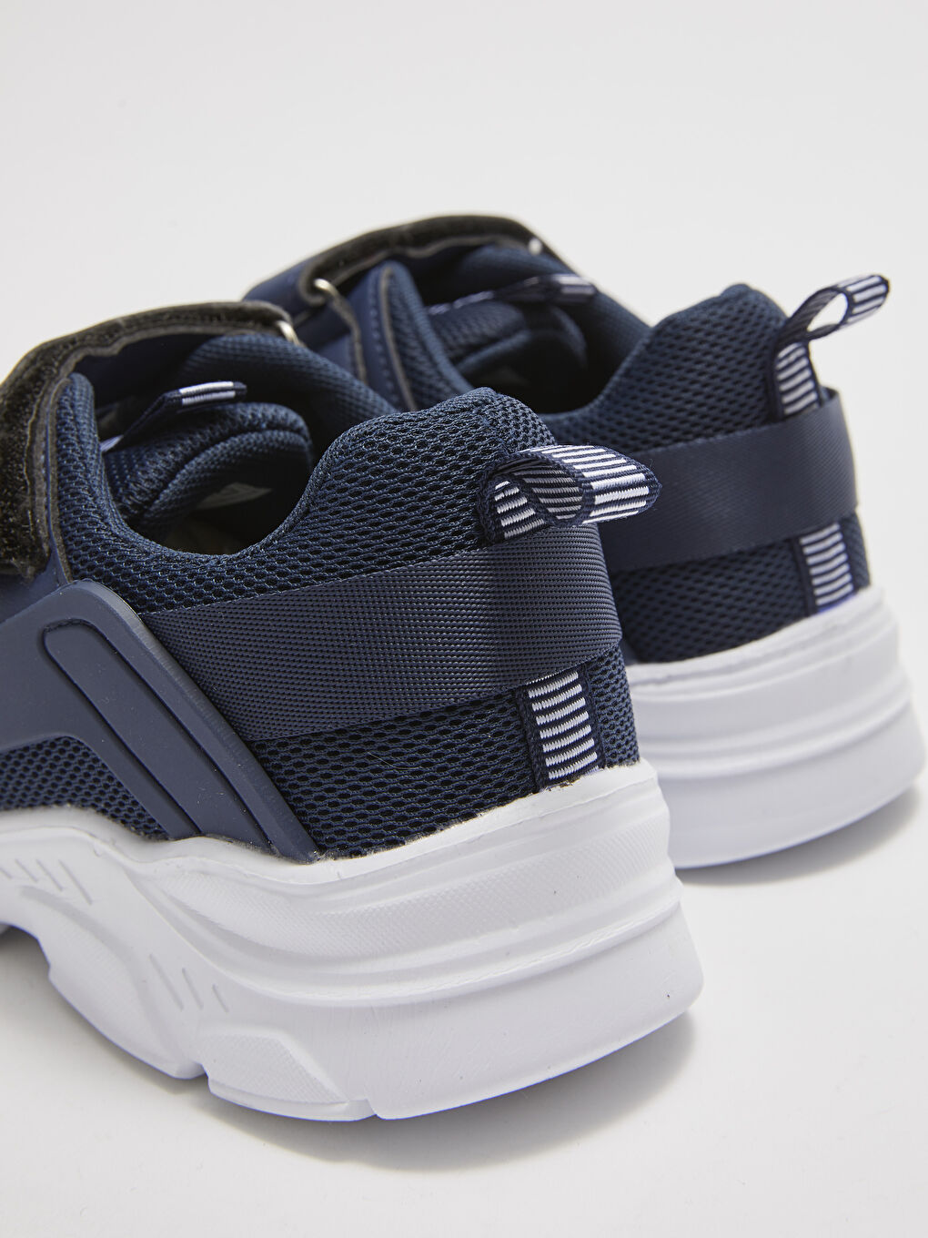 File Detaylı Bağcık ve Cırt Cırtlı Erkek Çocuk Spor Ayakkabı-4