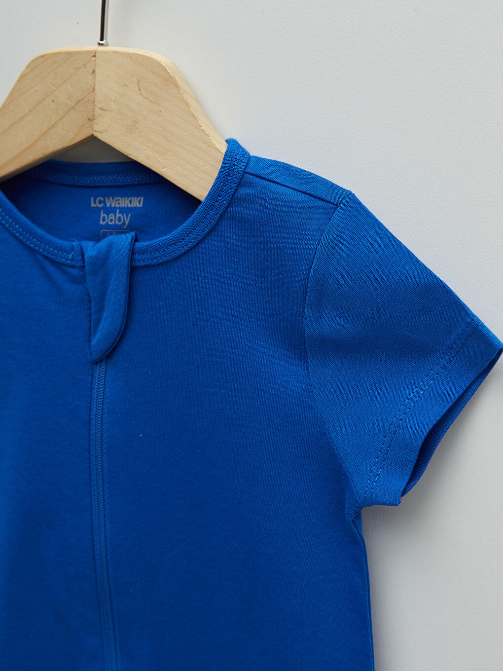 Crew Neck Short Sleeve Cotton Baby Boy Jumpsuit 2 Pieces-2