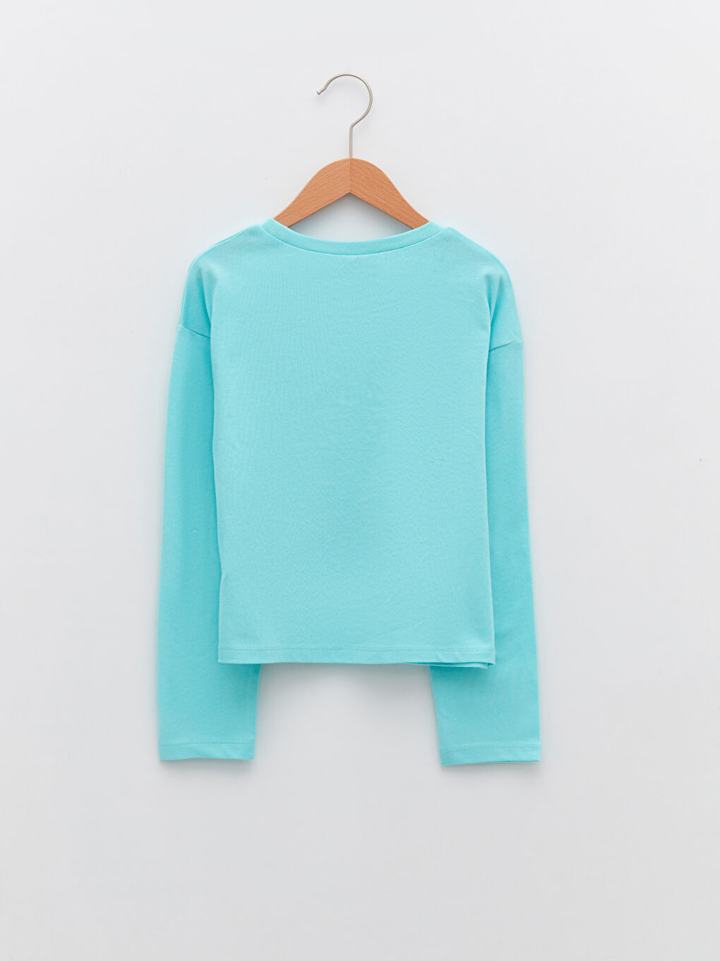 Turkuaz Bisiklet Yaka LOL Surprise OMG Lisanslı Uzun Kollu Kız Çocuk Tişört-1