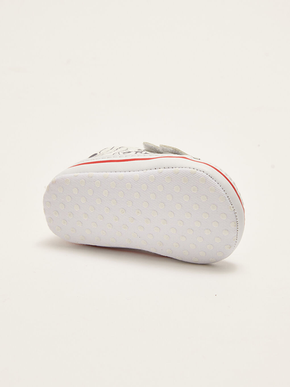 أحذية أولاد رضع بترخيص ميكي ماوس بمقدمة مدورة وإغلاق ڤيلكرو-3