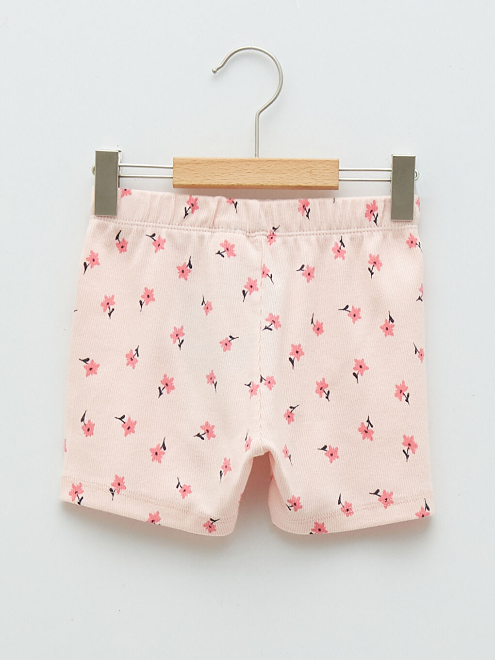 Elasticated Waist Baby Girls' Shorts 2 Pack-3