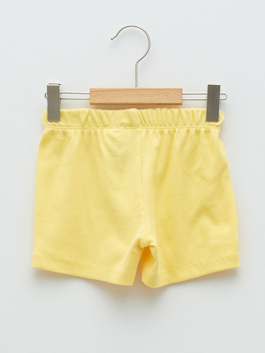 Elasticated Waist Baby Girls' Shorts 2 Pack-4