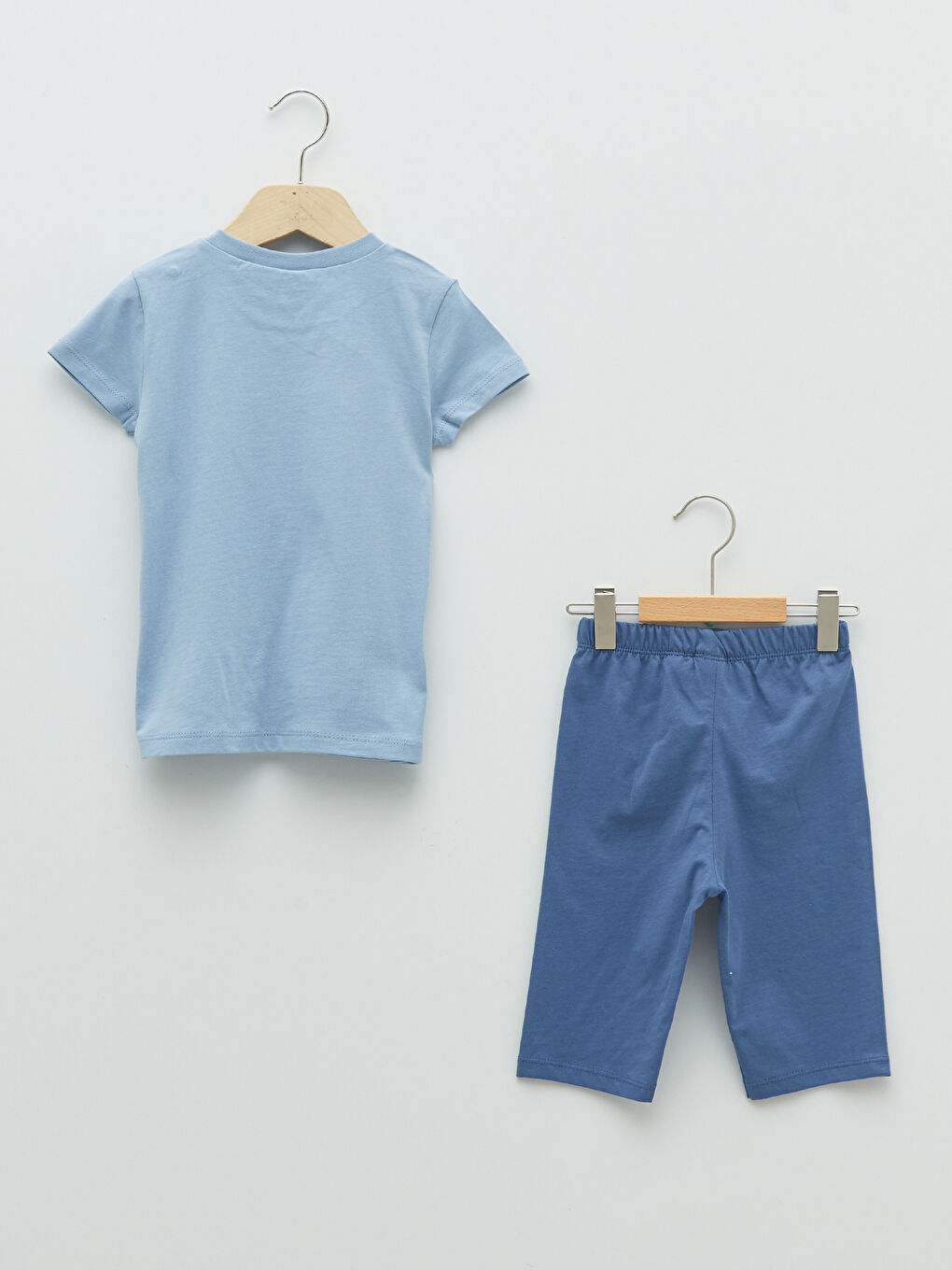 Ensemble T-Shirt et Short Imprimé Snoopy Bébé Garçon Col Rond Manches Courtes Lot de 2-1