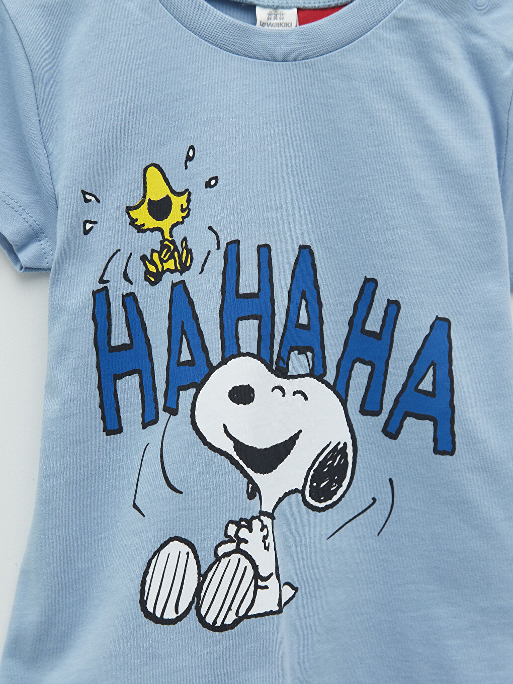 Ensemble T-Shirt et Short Imprimé Snoopy Bébé Garçon Col Rond Manches Courtes Lot de 2-2