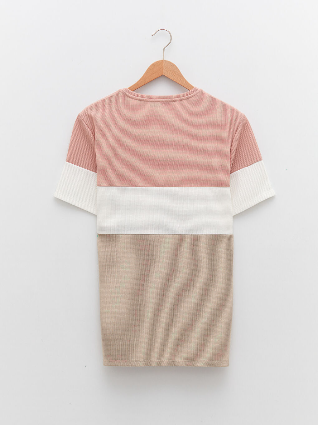 LCW Vision T-shirt à Manches Courtes avec Col Rond et Bloc de Couleurs pour Hommes -S21524Z8-G2J