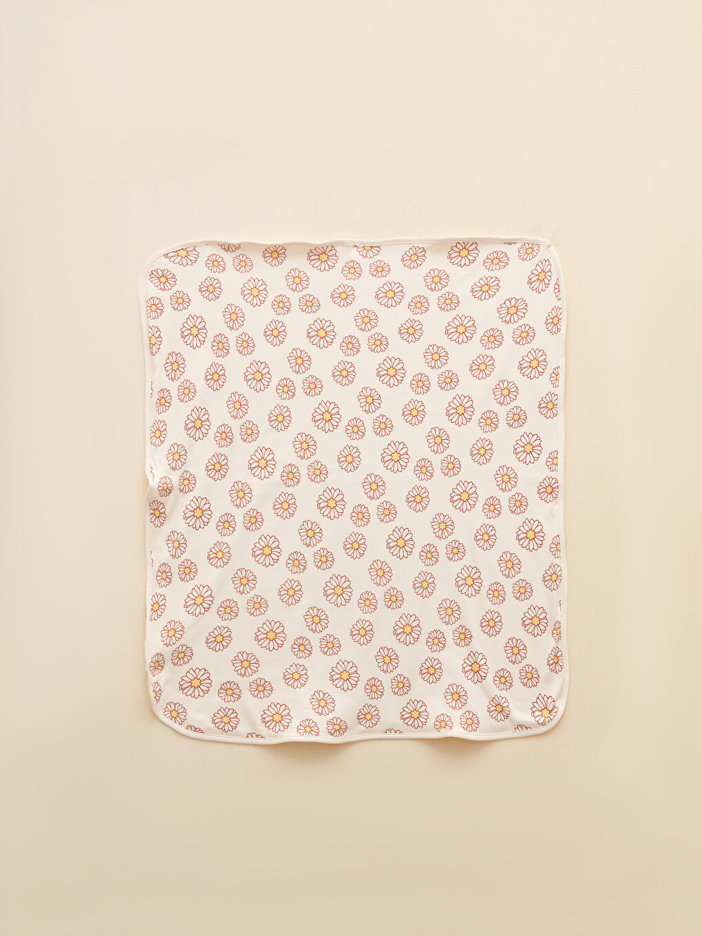 Printed Cotton Baby Girl Blanket 80x100 Cm