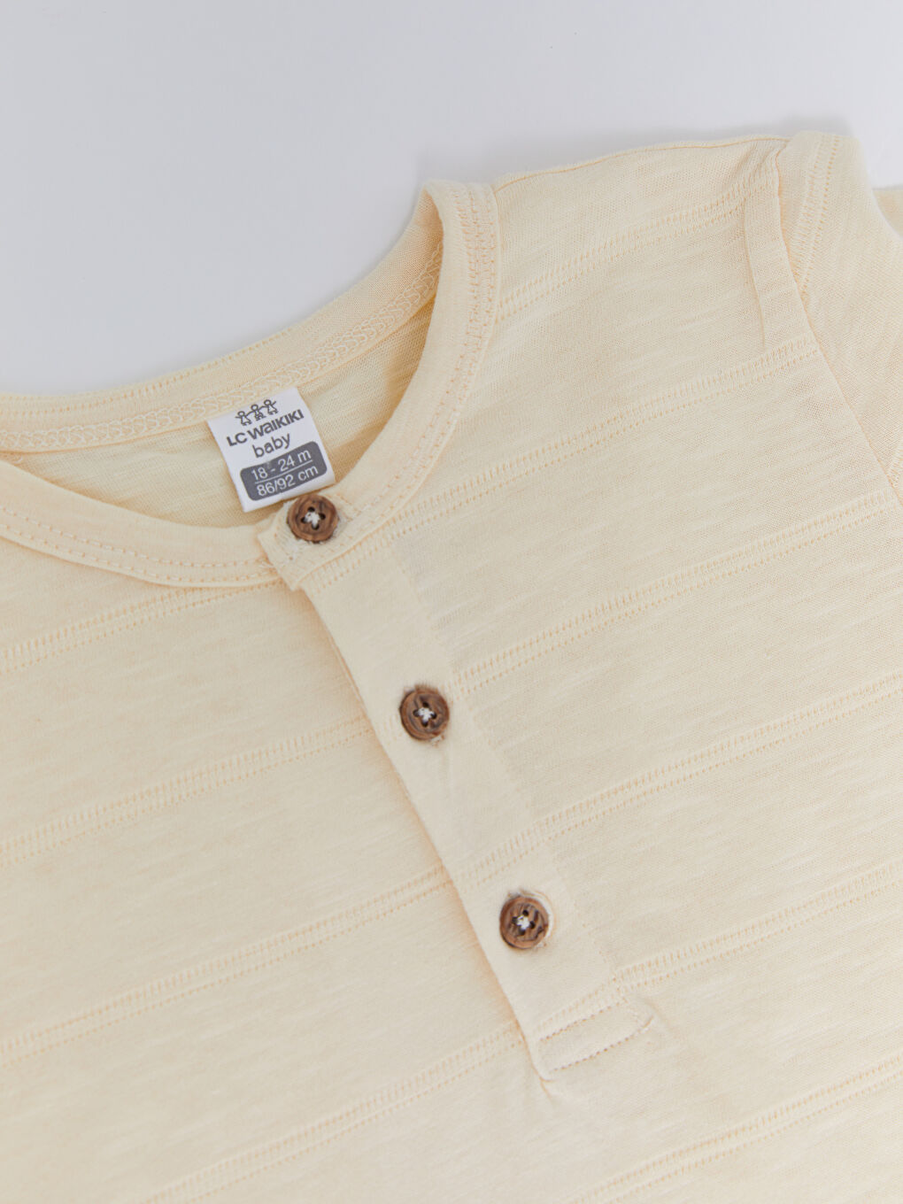 Crew Neck Short Sleeve Basic Cotton Baby Boy T-Shirt and Salopet 2-Pack Set-4