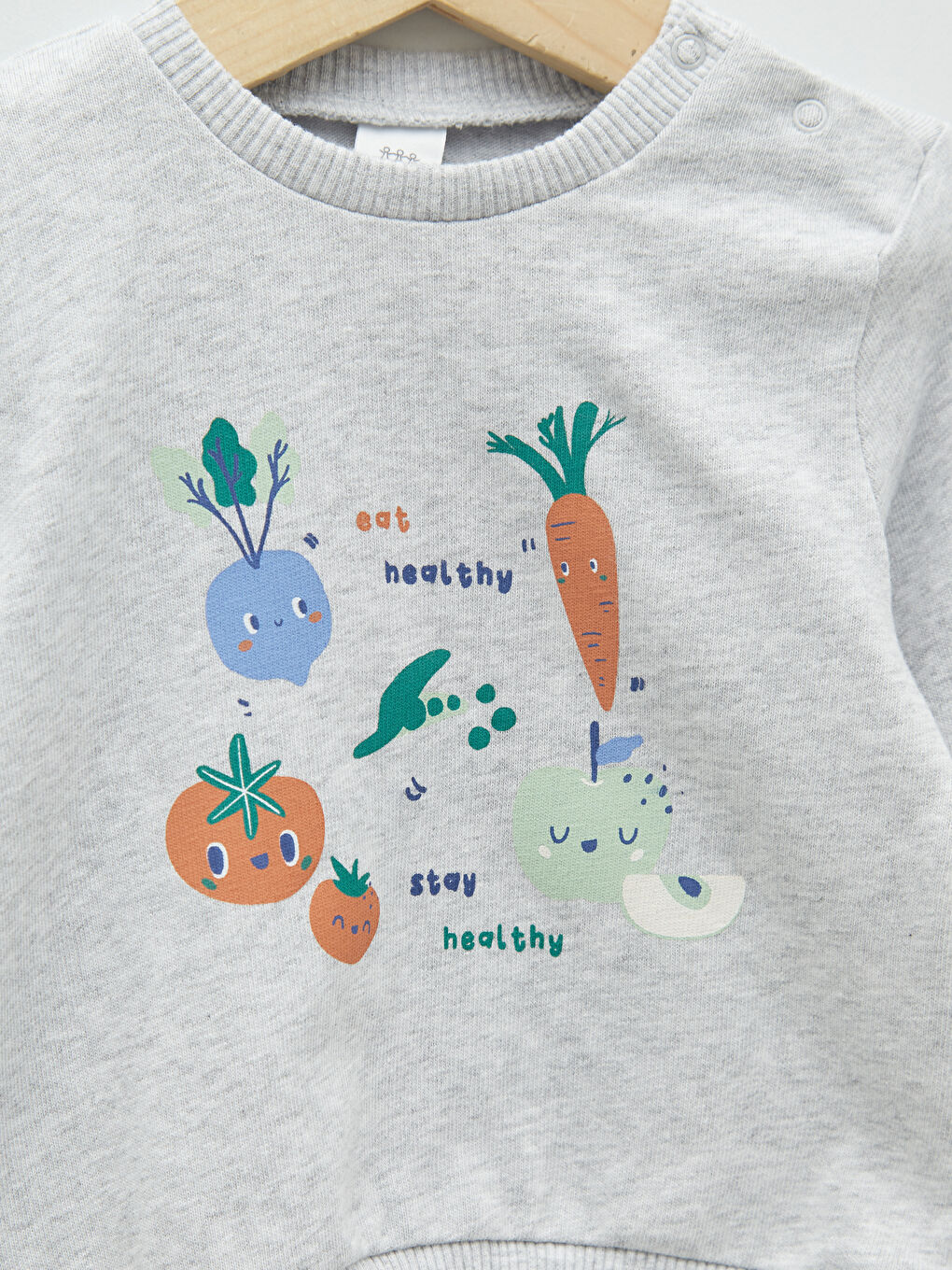 Crew Neck Printed Long Sleeve Baby Boy Sweatshirt 2-pack-2