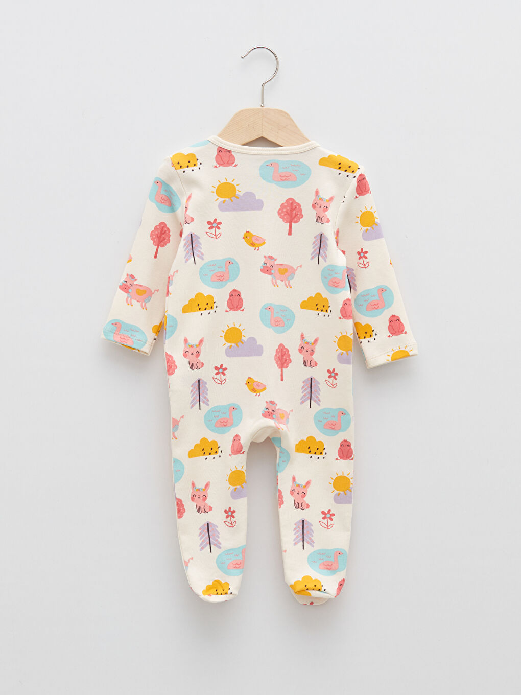 Crew Neck Printed Baby Girls' Set 3-pack-2