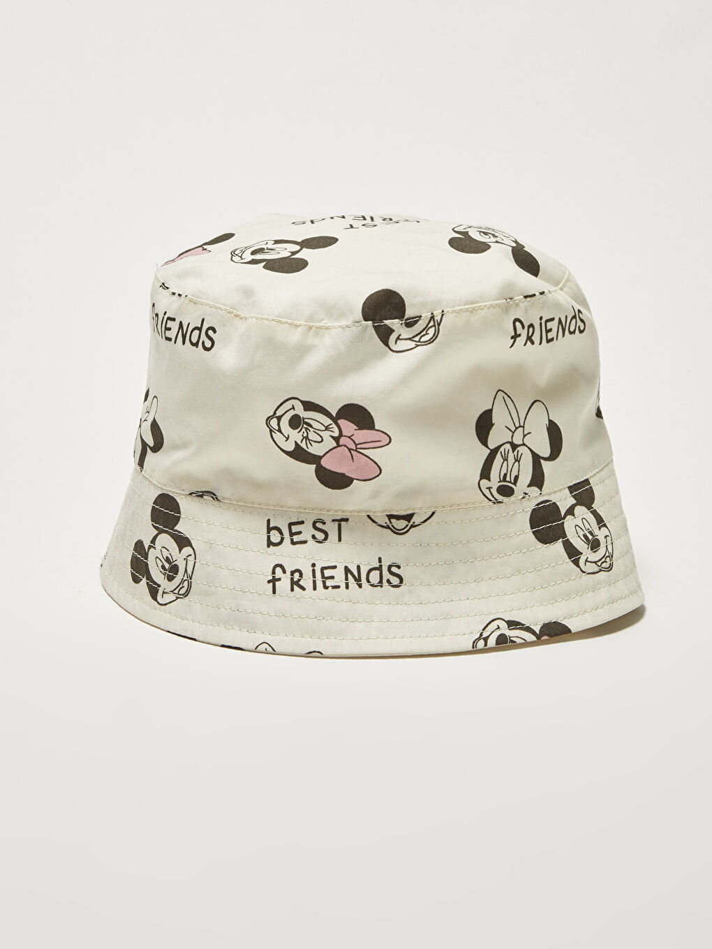 Минни мен Микки Маус принтті қыз балаға арналған панама