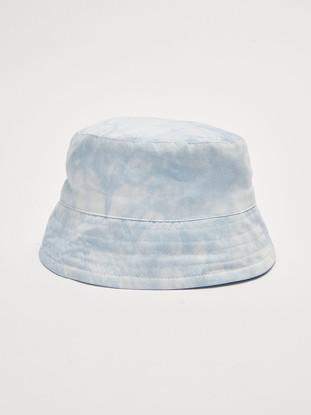 Mavi Batik Desenli Erkek Bebek Kova Şapka