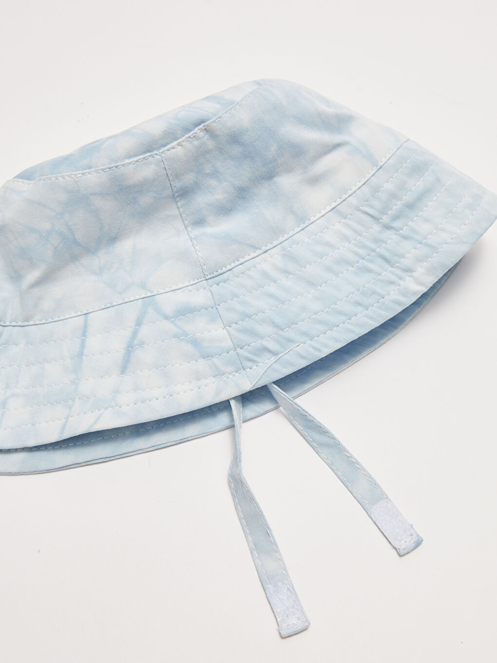 Mavi Batik Desenli Erkek Bebek Kova Şapka-3