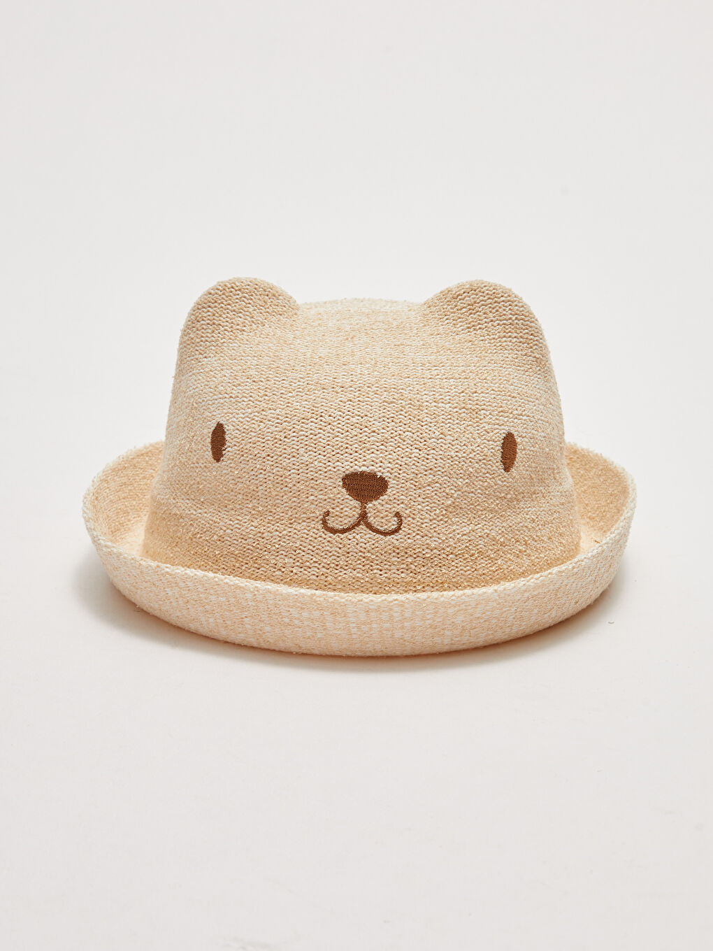 LCW baby Embroidery Detailed Baby Boy Straw Hat -S21666Z1-G7K