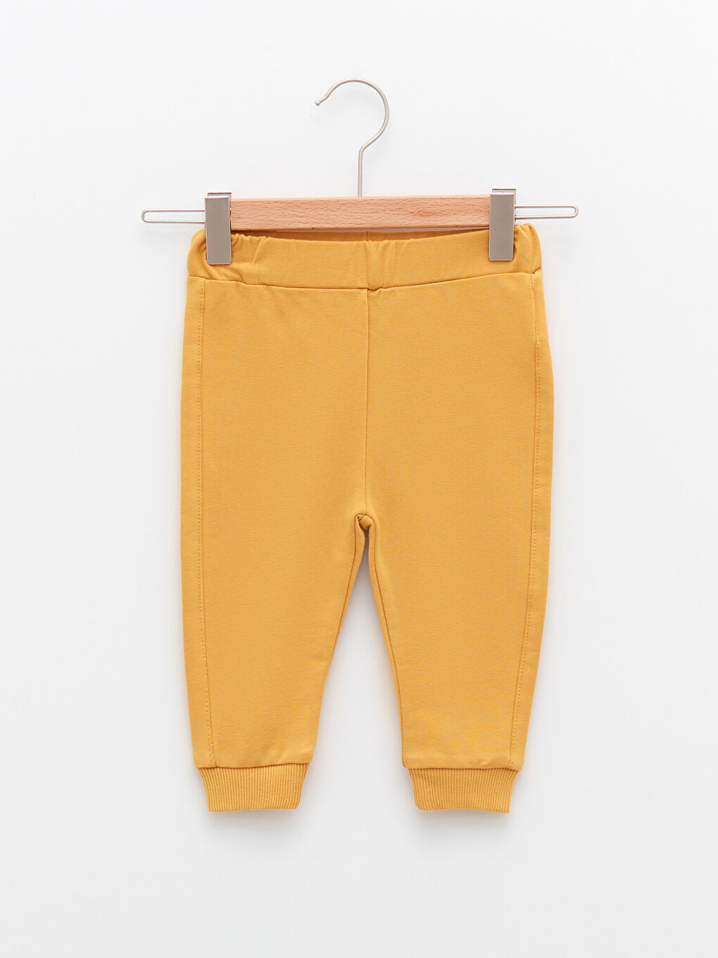 Ekru Bisiklet Yaka Uzun Kollu Bugs Bunny Baskılı Erkek Bebek Sweatshirt ve Pantolon 2'li Takım-3