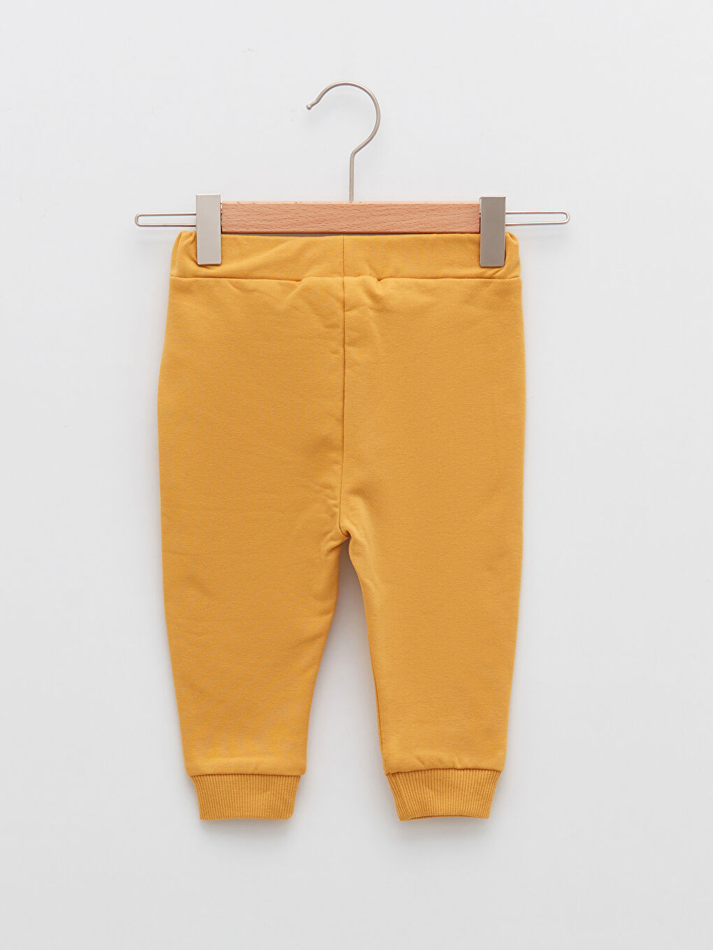 Ekru Bisiklet Yaka Uzun Kollu Bugs Bunny Baskılı Erkek Bebek Sweatshirt ve Pantolon 2'li Takım-4