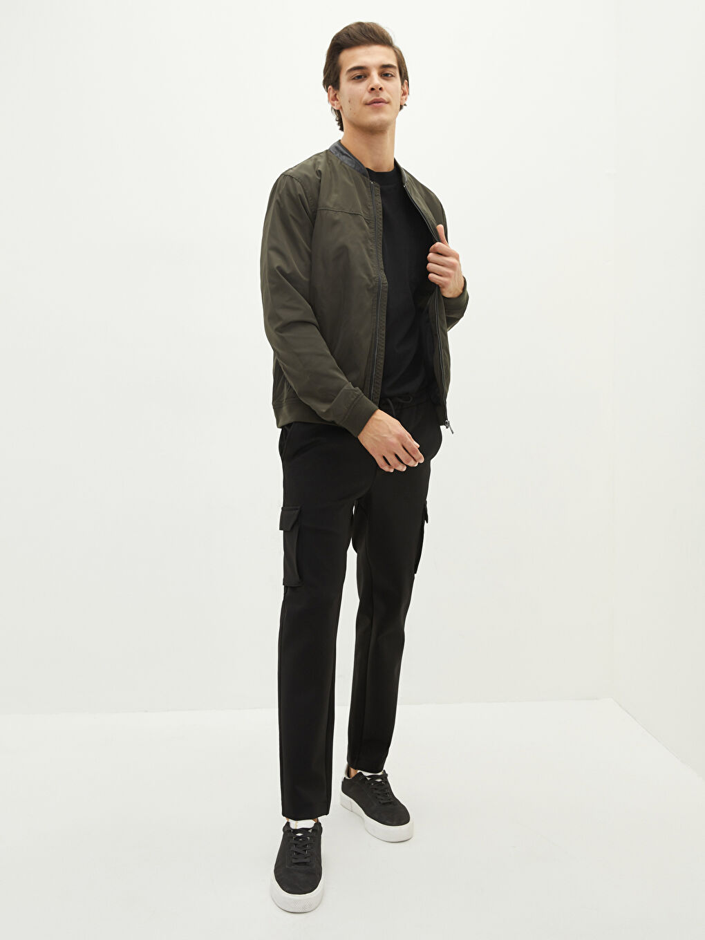 Бомбер с воротником колледж для мужчин-2