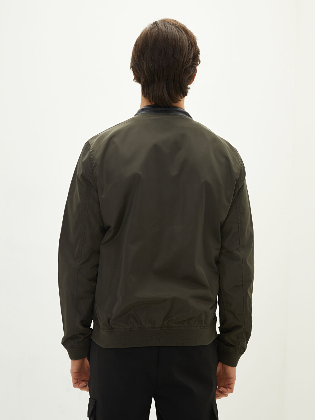 Бомбер с воротником колледж для мужчин-4