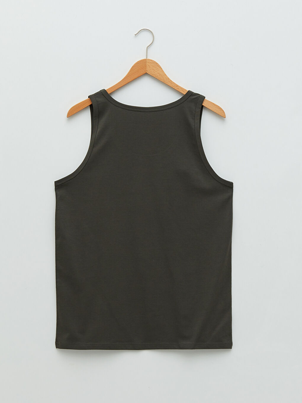 U Neck Basic Cotton Male Athlete in 2 Pieces-7