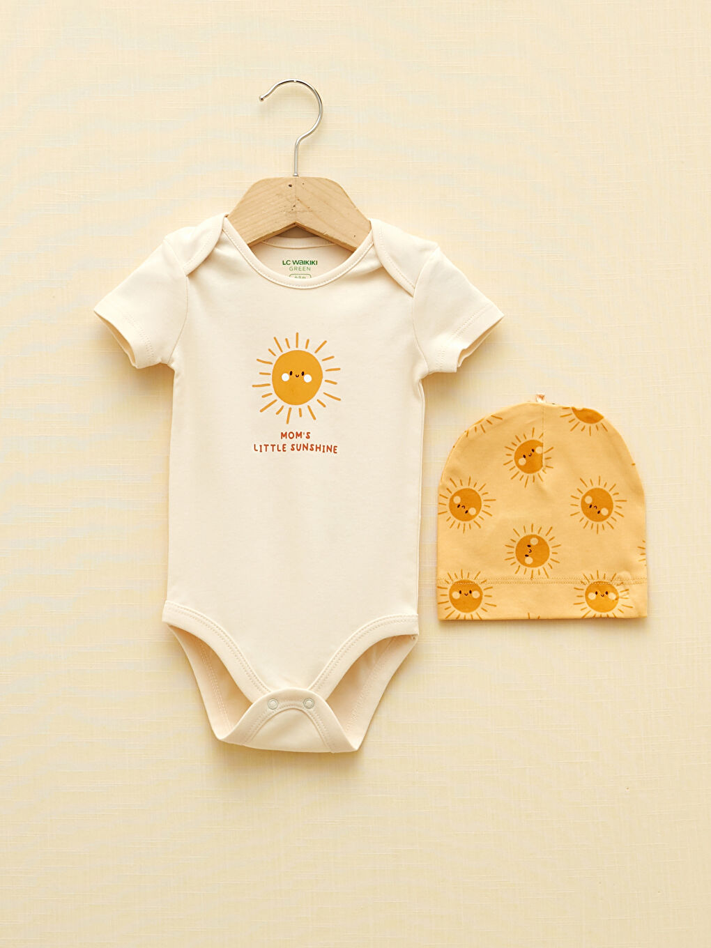 Crew Neck Printed Baby Boys' Hospital Outlet Set of 3-6