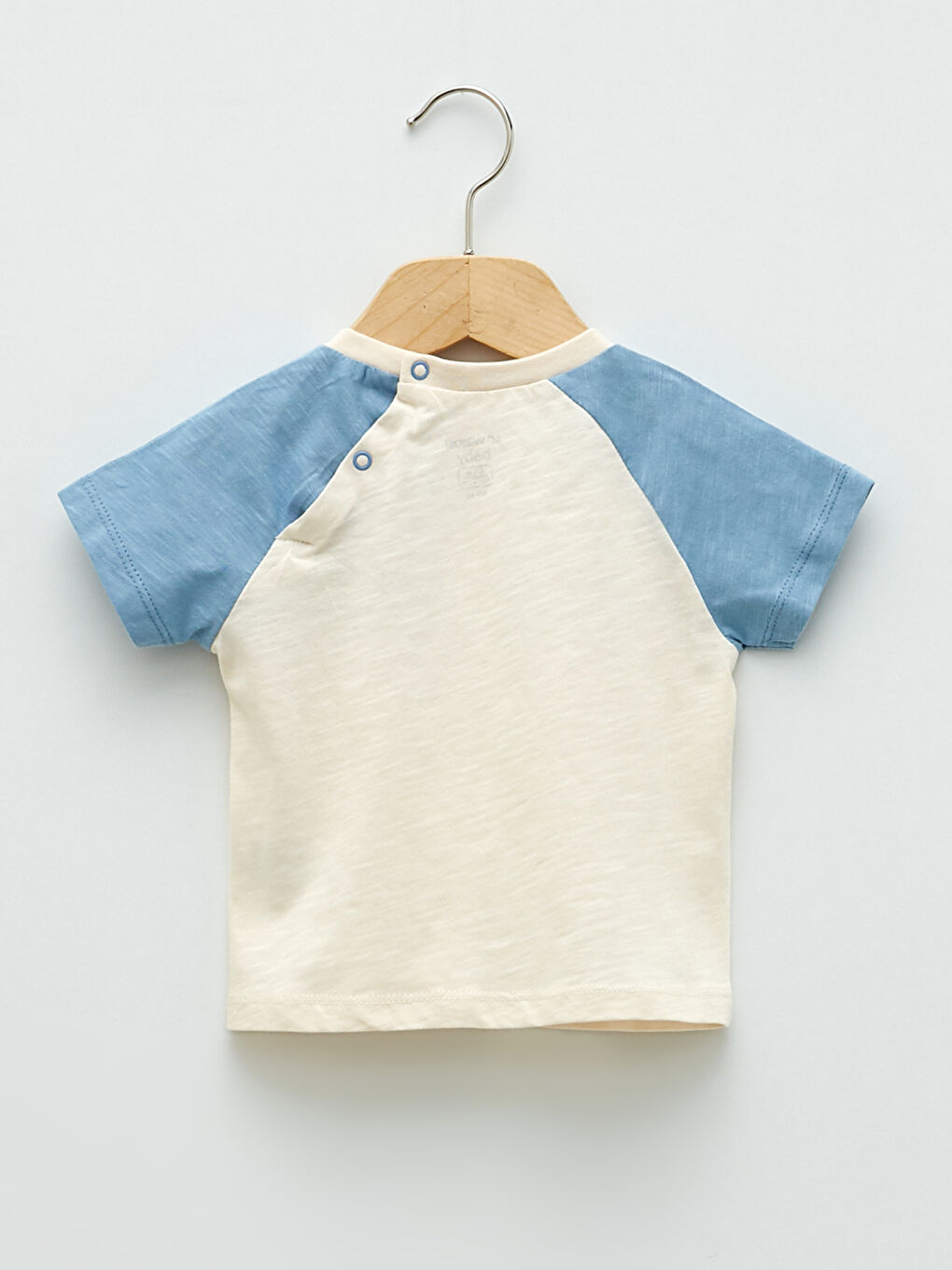 Tricou Bebeluși Băieți Guler Rotund Mânecă Scurtă Imprimat 2 Bucăți-3