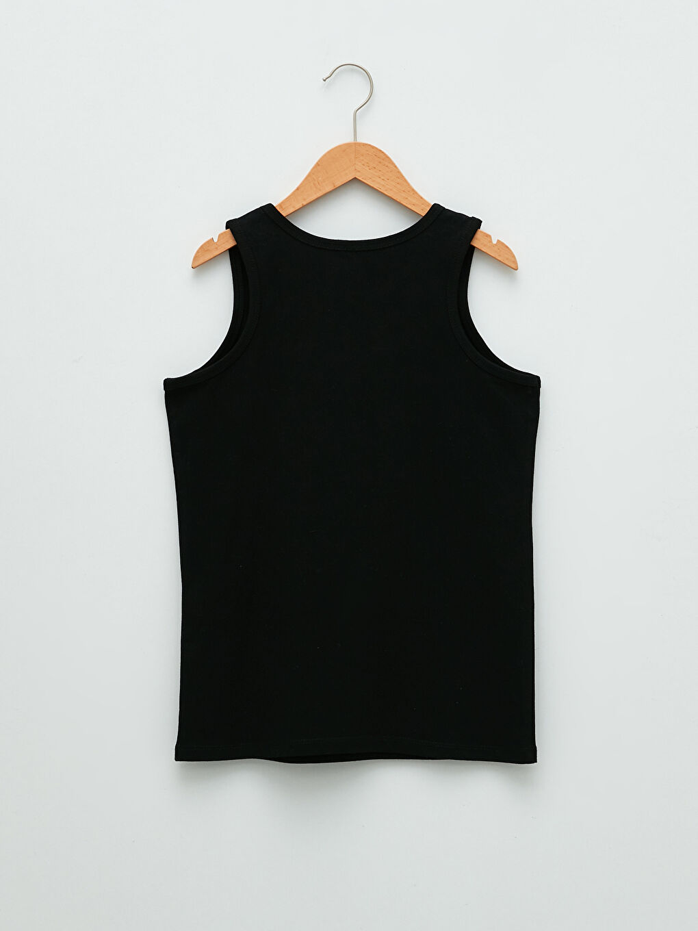 Crew Neck Basic Girls' Tank Top -S21739Z4-CVL