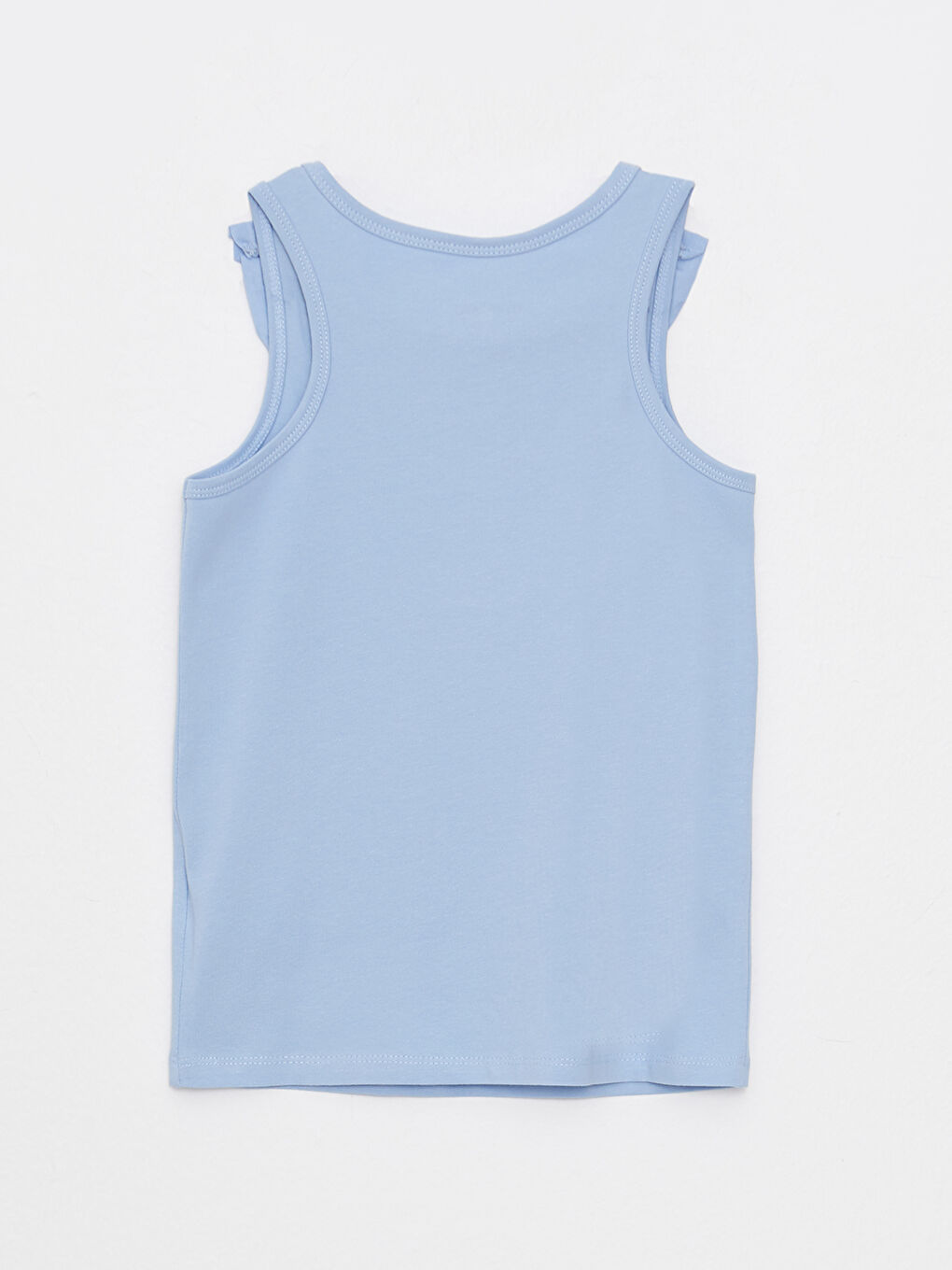 Mavi Bisiklet Yaka Basic Kız Çocuk Atlet-1