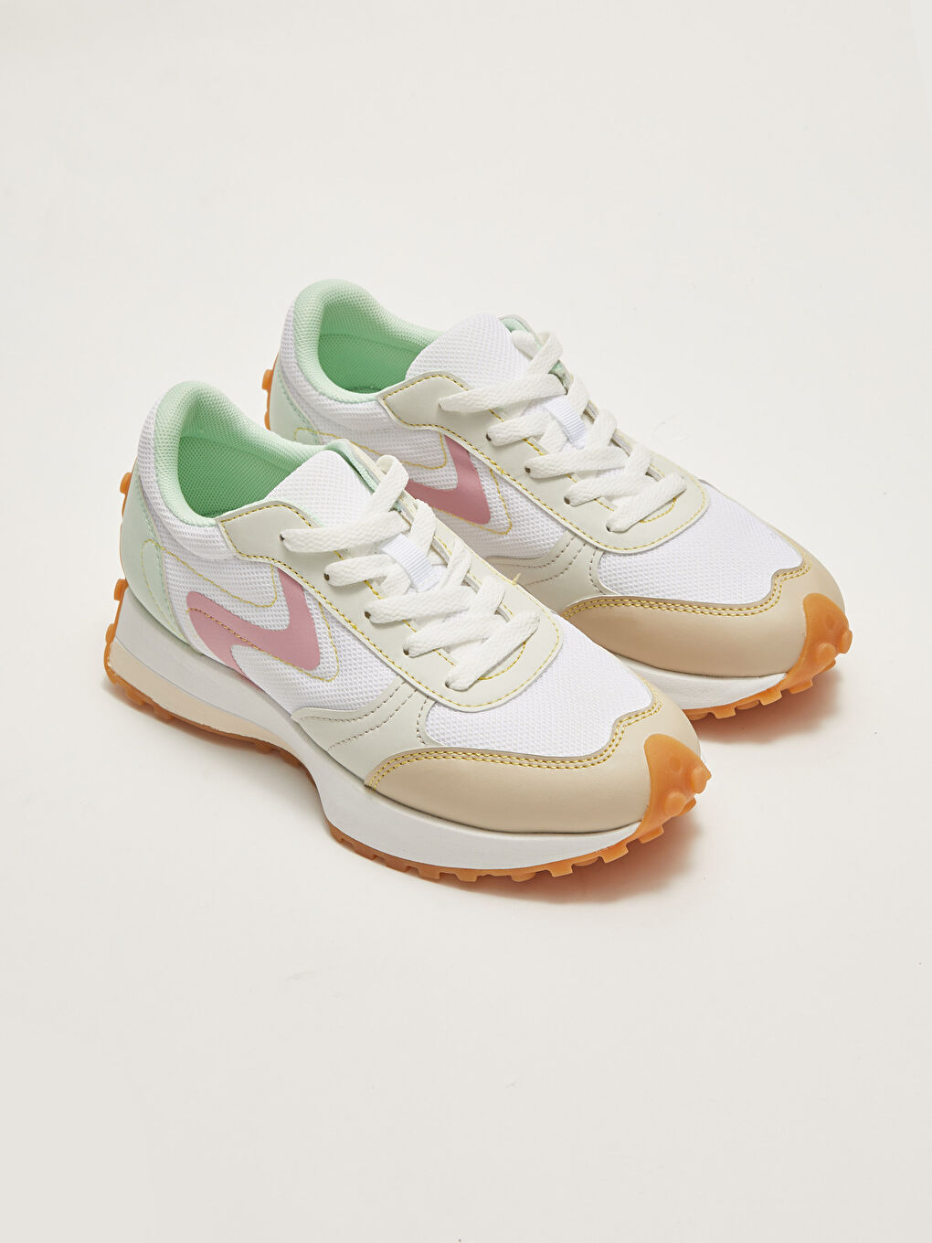 LCW STEPS Lace-up Color Block Women's Sneakers -S21749Z8-J5E