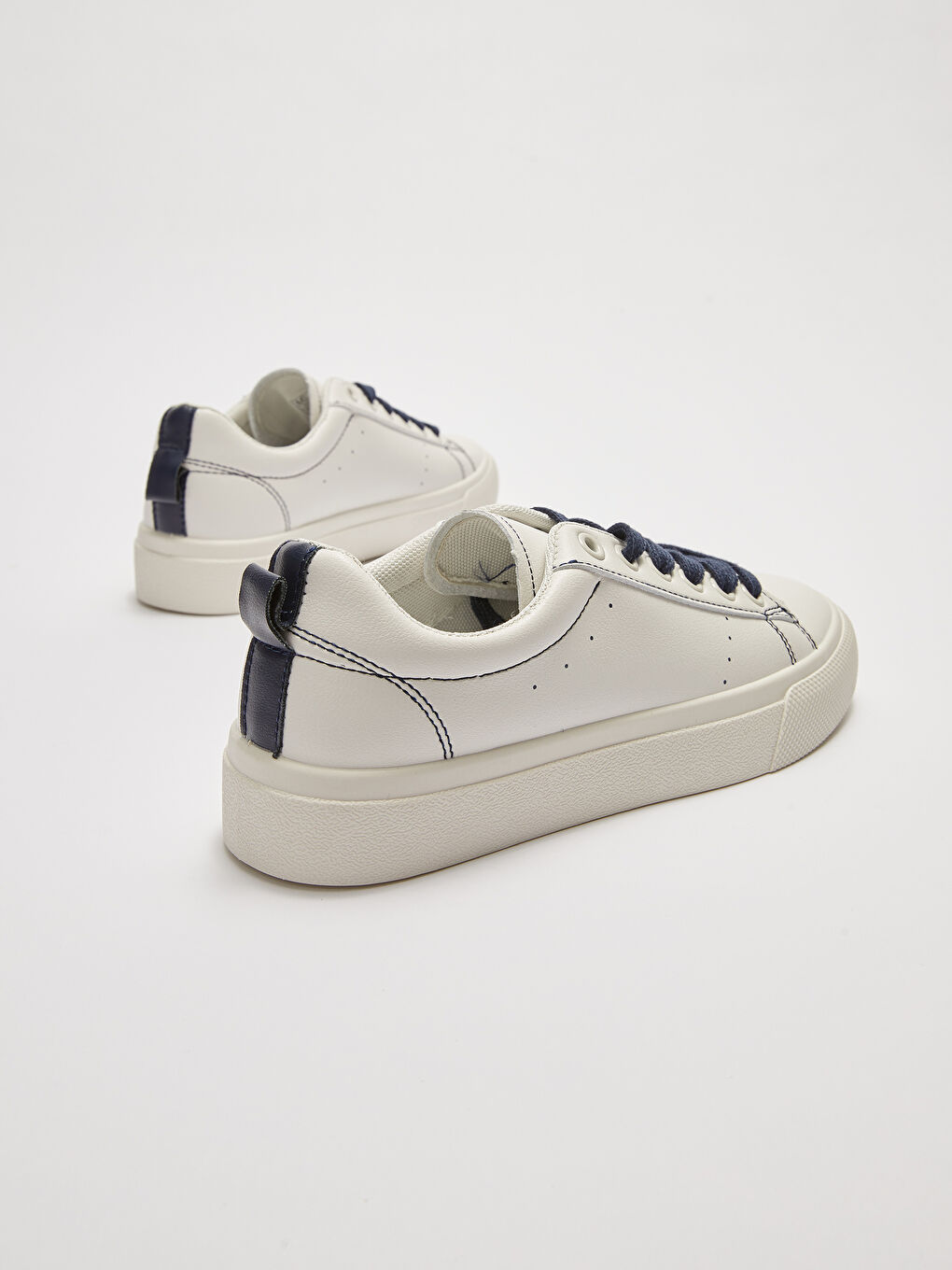 LCW STEPS Faux Leather Lace-Up Women's Sneakers -S21750Z8-RQK