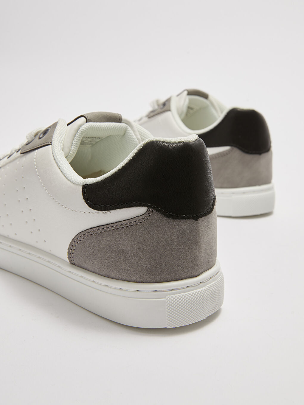 Baskets en Similicuir à Lacets pour Hommes-4