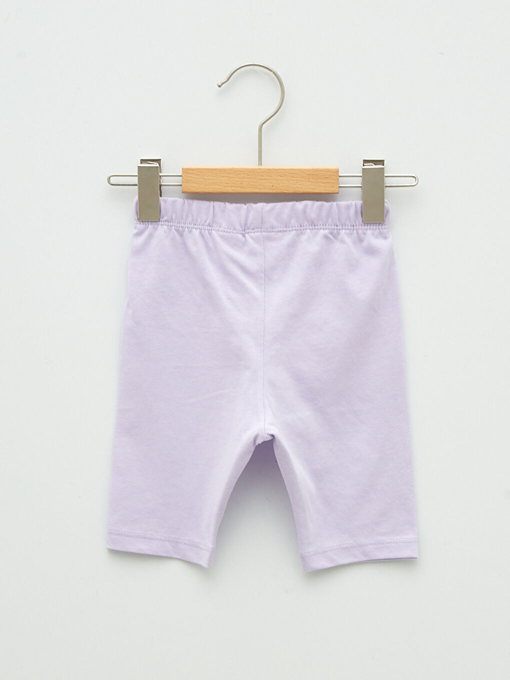 Set de pijama pentru bebeluși fete din bumbac cu mânecă scurtă și guler rotund, imprimat Minnie Mouse-4