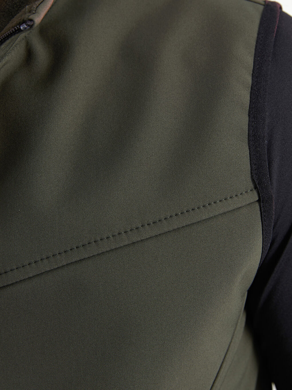 Stand-up Collar Zipper Slim Men's Vest-3