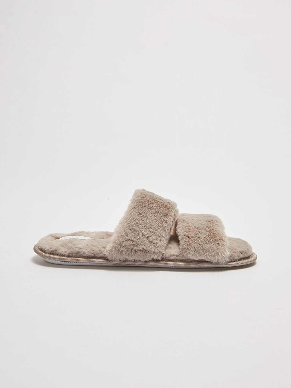 Pantoufle d'Intérieur Femme à Double Bride-1