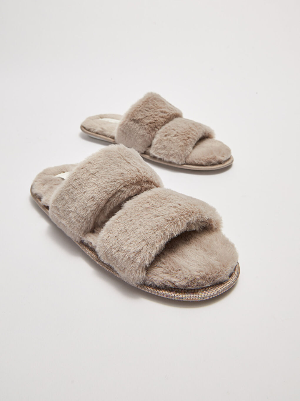 Pantoufle d'Intérieur Femme à Double Bride-2