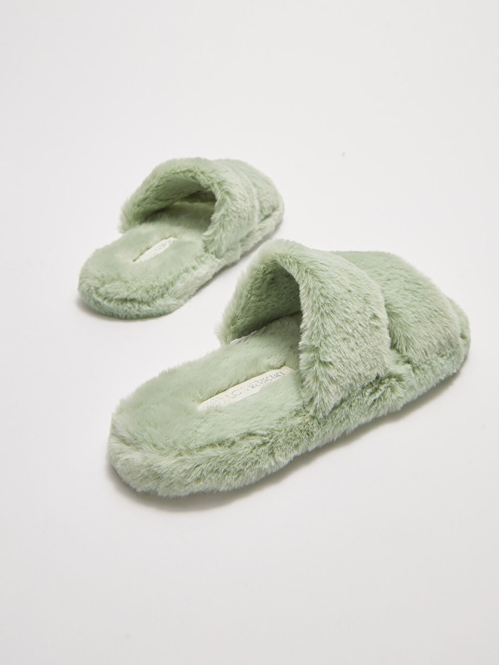 Pantoufle d'Intérieur Femme à Double Bride-4