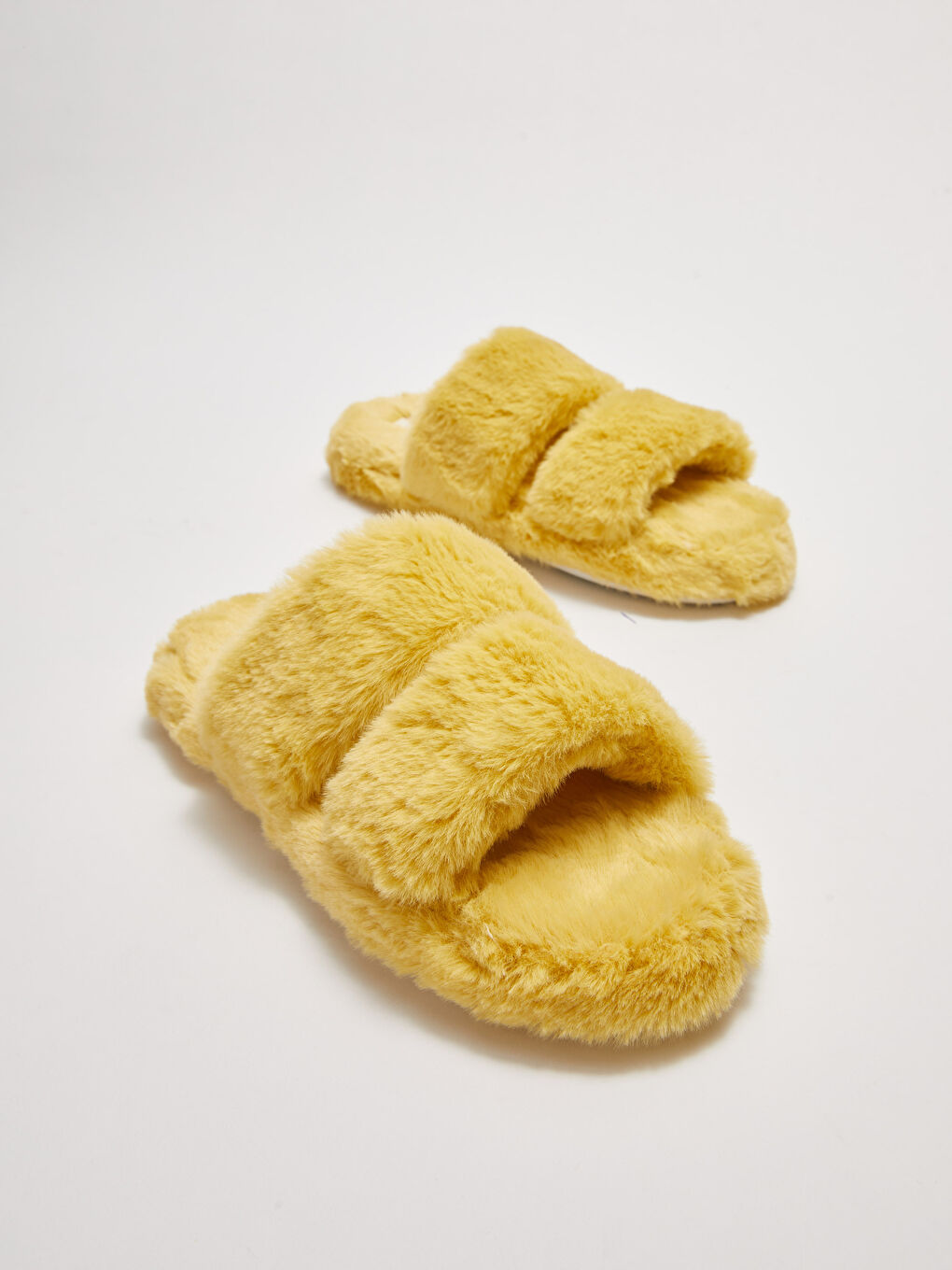 Pantoufle d'Intérieur Femme à Double Bride-2