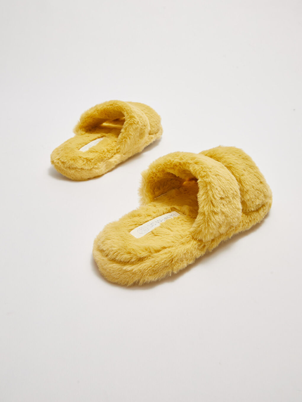 Pantoufle d'Intérieur Femme à Double Bride-4