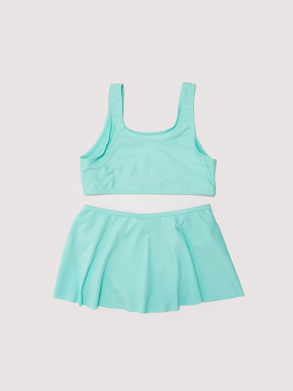 Bikini Fille Avec Tissu Extensible Imprimé-1