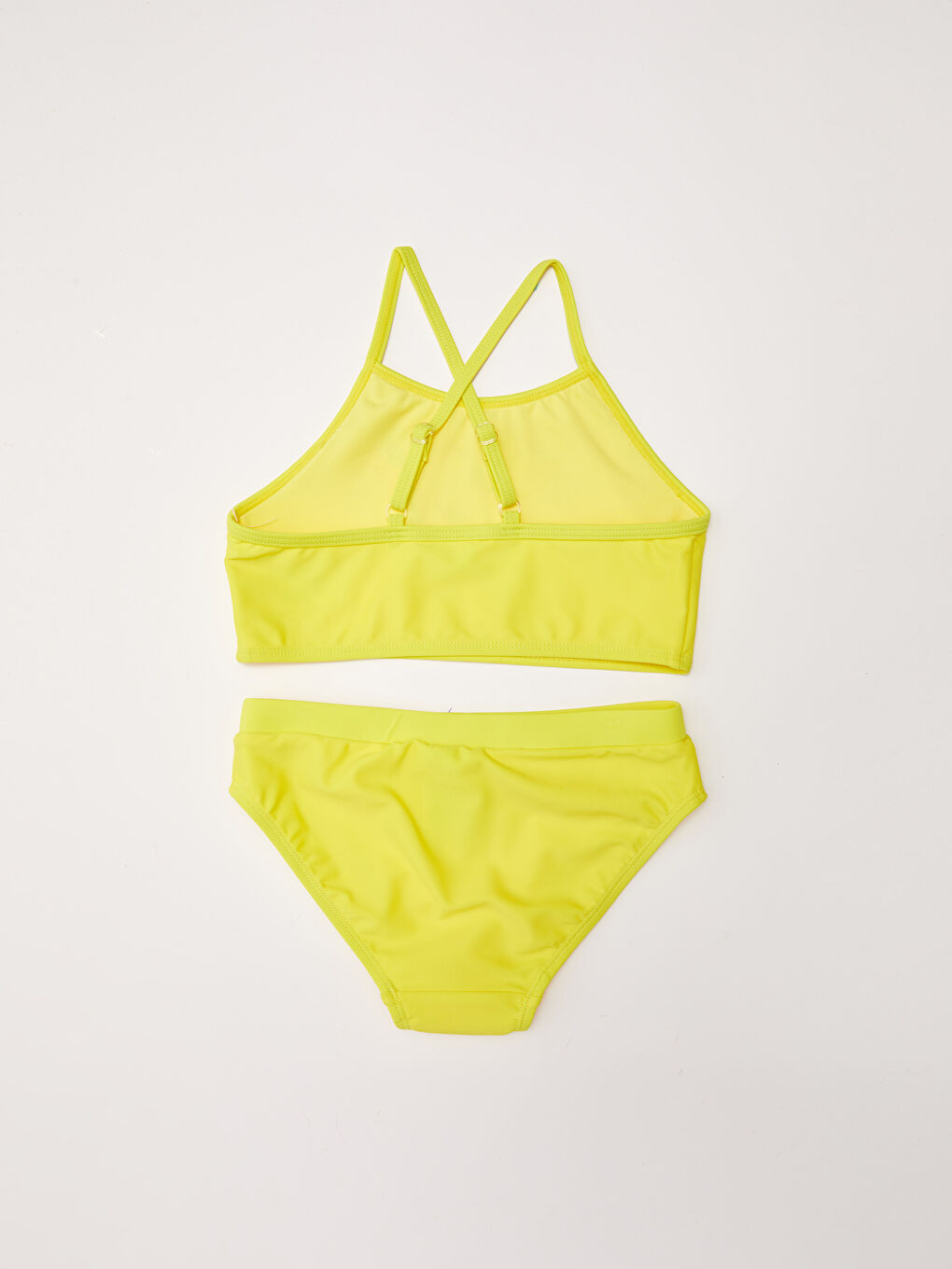 Girl's Bikini With Printed Stretch Fabric-1