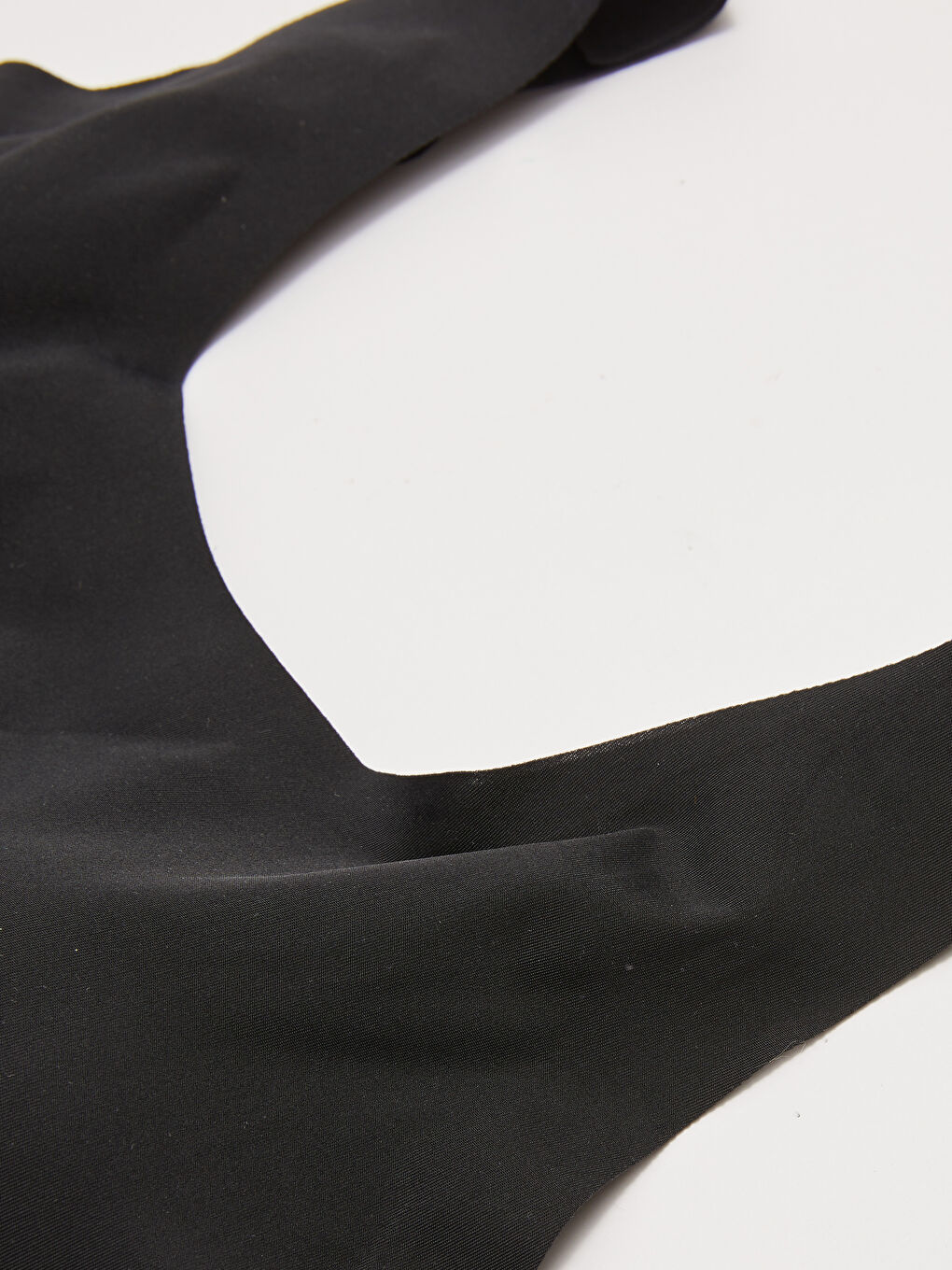 Siyah Balensiz Dolgusuz Düz Sütyen-5